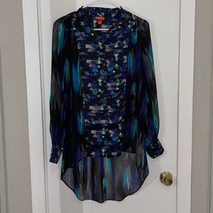 Kirna Zabete Button Up Blouse - Size XS